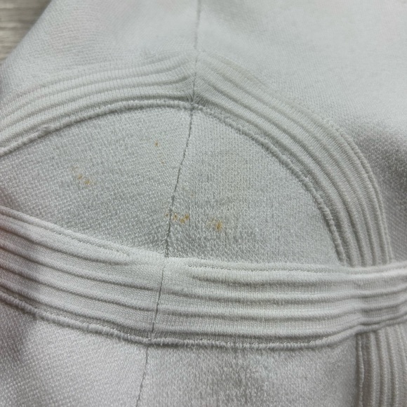 Diane Von Furstenberg White Knit Mini Skirt - Picture 10 of 12